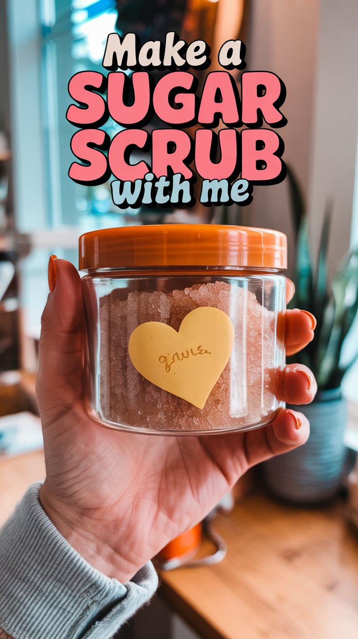 DIY Sugar Scrub Recipe: Easy Homemade Body Scrub Tutorial