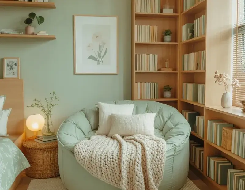 Cozy Spring Reading Nook Ideas for Bedroom Corners | Mint & Sage